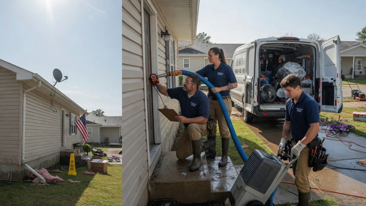 Ceiling Water Damage Restoration in Tate, GA near me